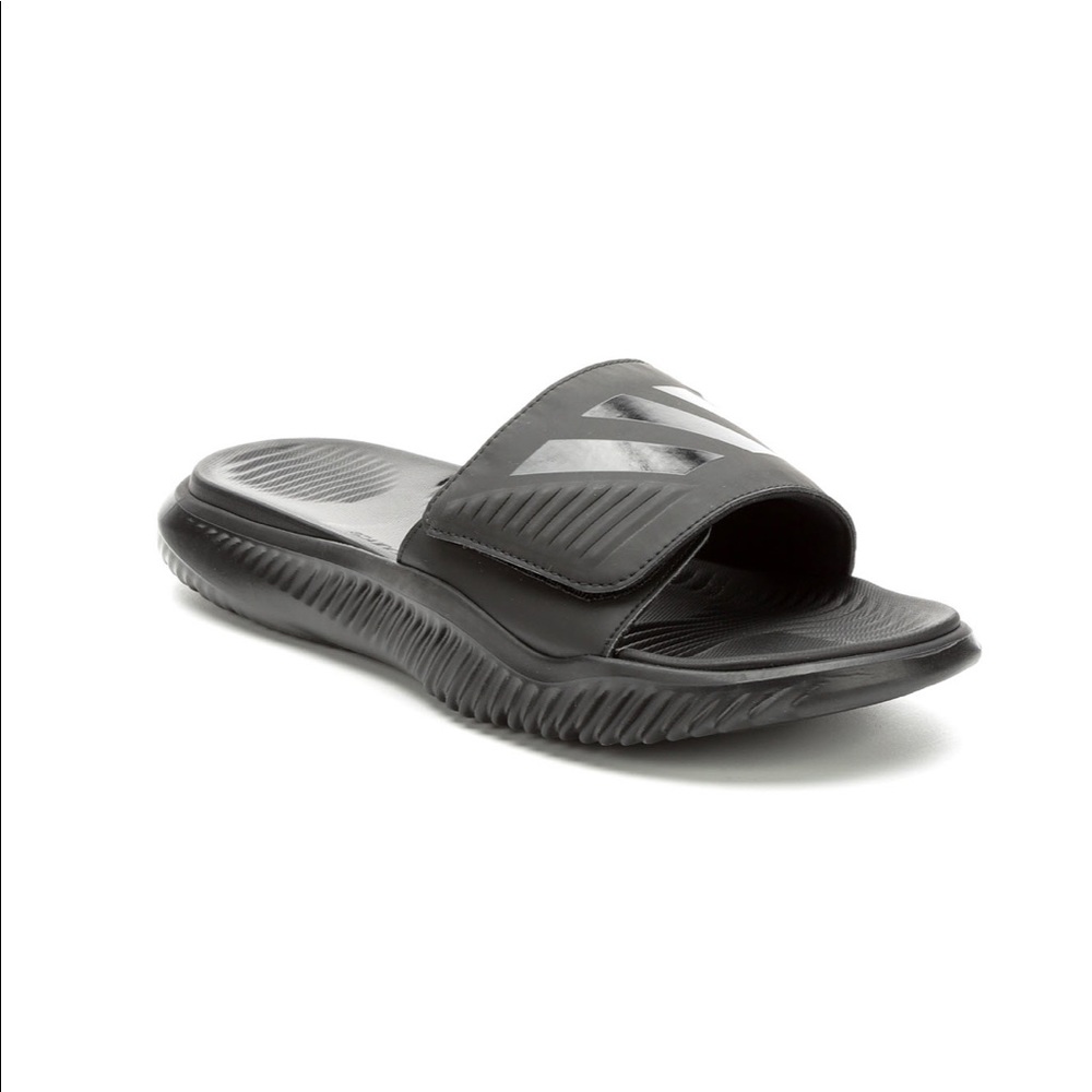 Men’s Adidas Bounce Sport Slides size 10 Black